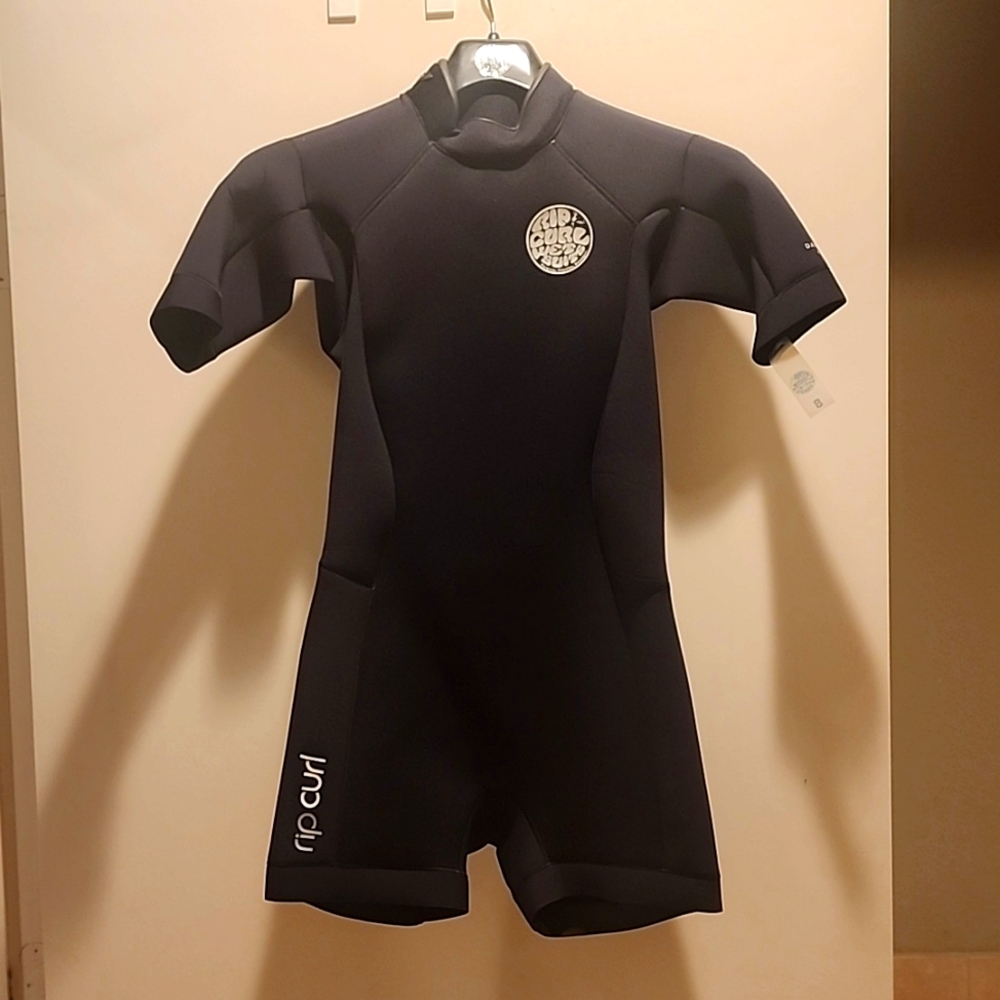 Rip Curl Black Short Sleeve Wetsuit NWT